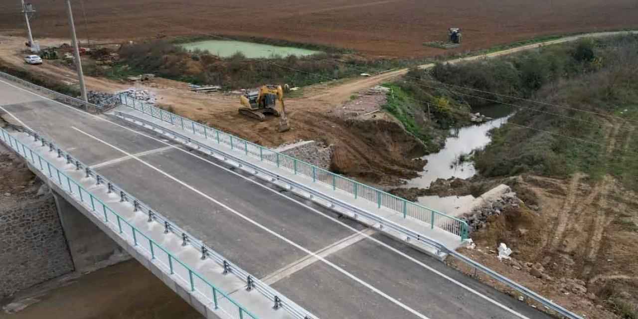 Akmeşe Osman Bey Köprüsü yeniden inşa edildi