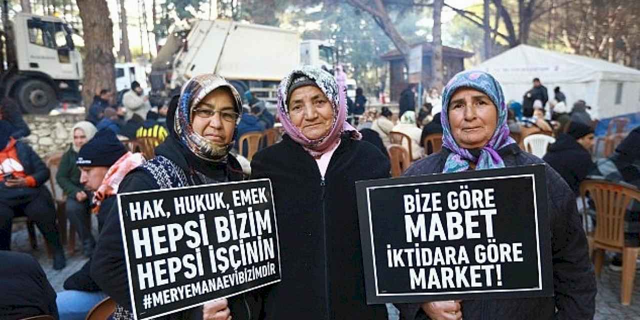 Efes Selçuk'ta emekçilerin nöbeti sürüyor: Ekmeğimizden, aşımızdan asla vazgeçmeyeceğiz!