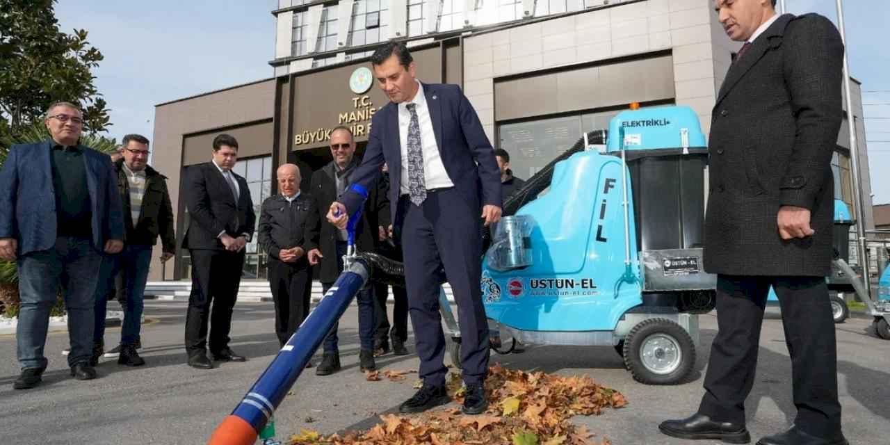 Manisa’nın temizliğini ‘Fil’ yapacak