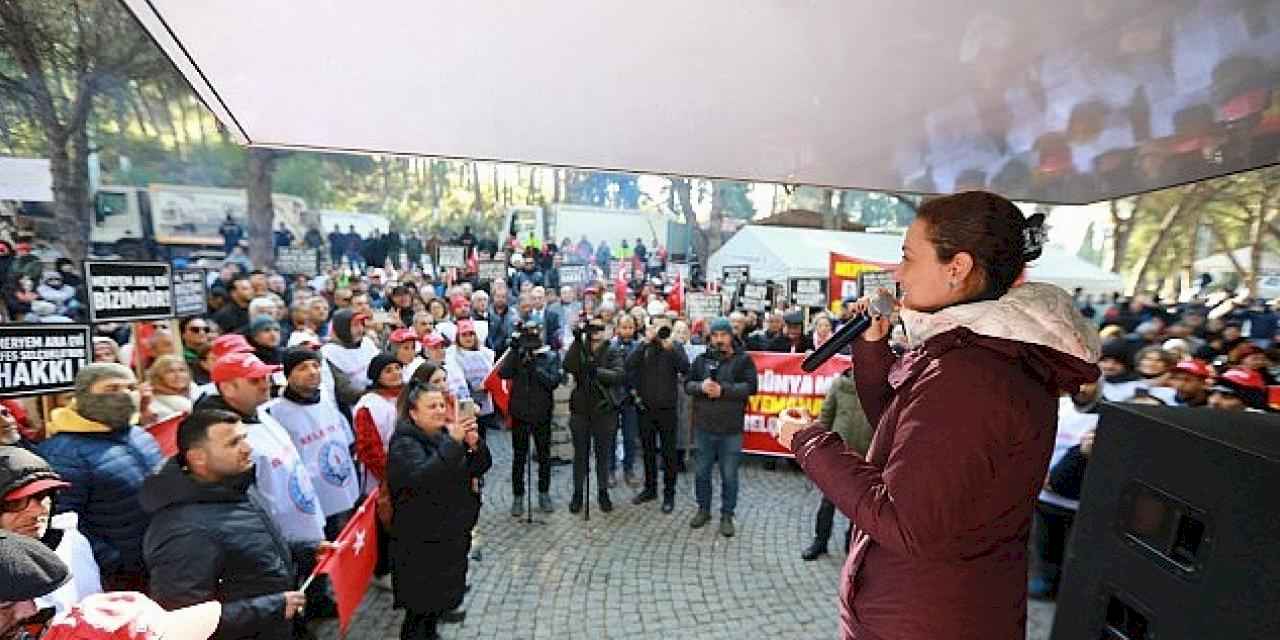 Başkan Sengel'den tahliye kararı sonrası gelen mesajı: Buradayız!