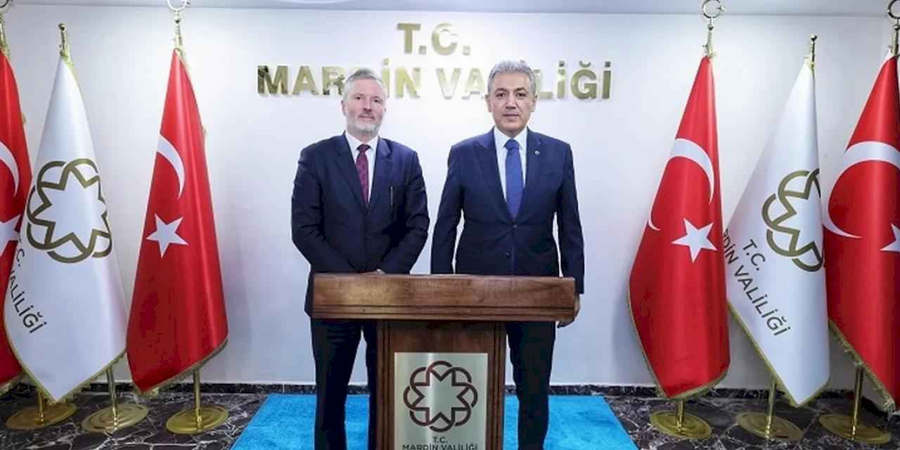 Norveç'in Ankara Büyükelçisi Mardin'i ziyaret etti