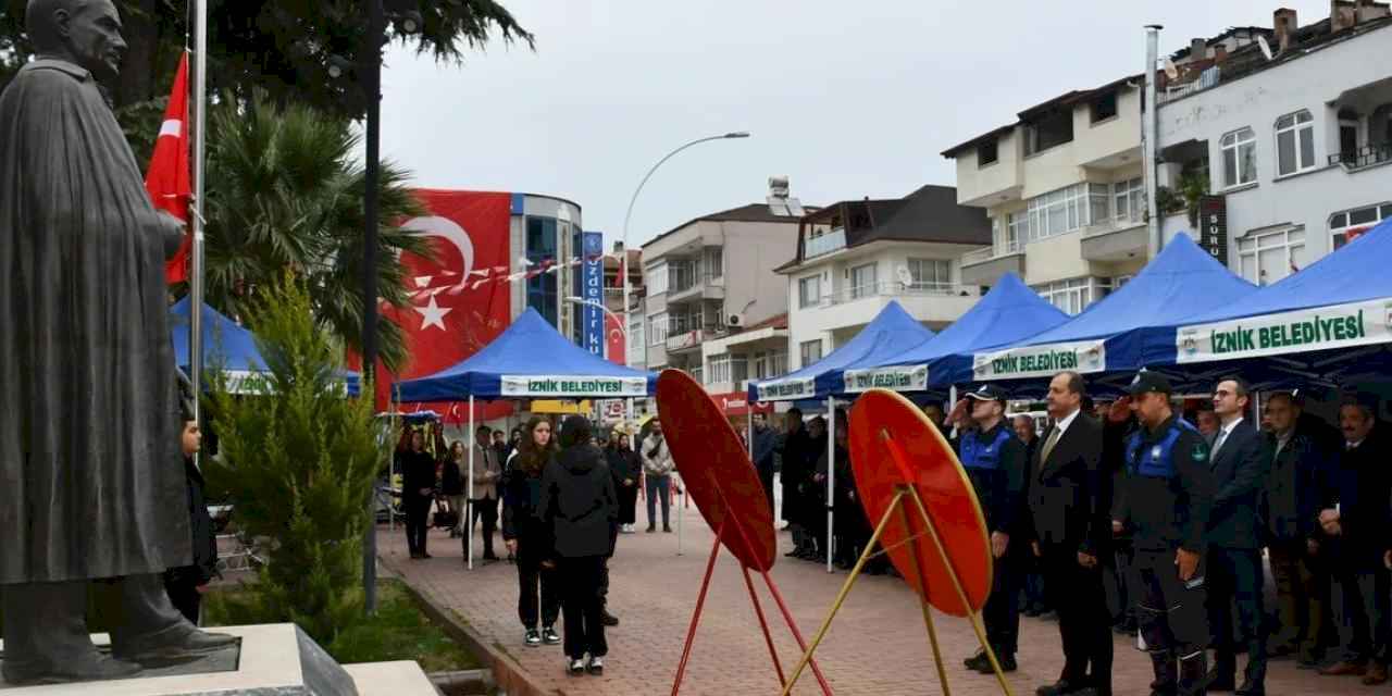 Bursa İznik'te işgalden kurtuluşun yıl dönümü kutlandı