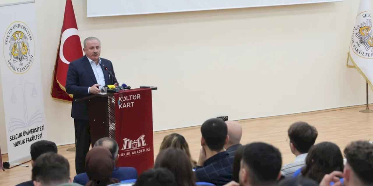 Prof. Dr. Şentop Konya'da düzeninin anahtar kelimelerini açıkladı