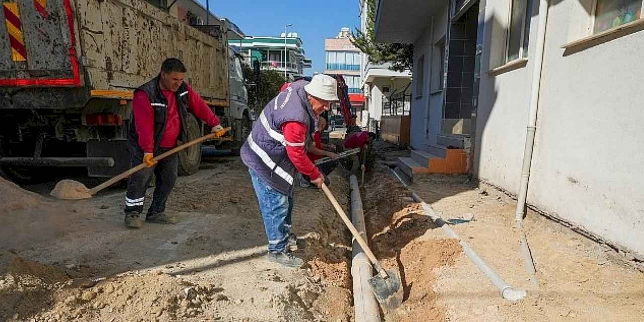 Bülbül Sokak'ta sel ve taşkın sorunu çözüldü