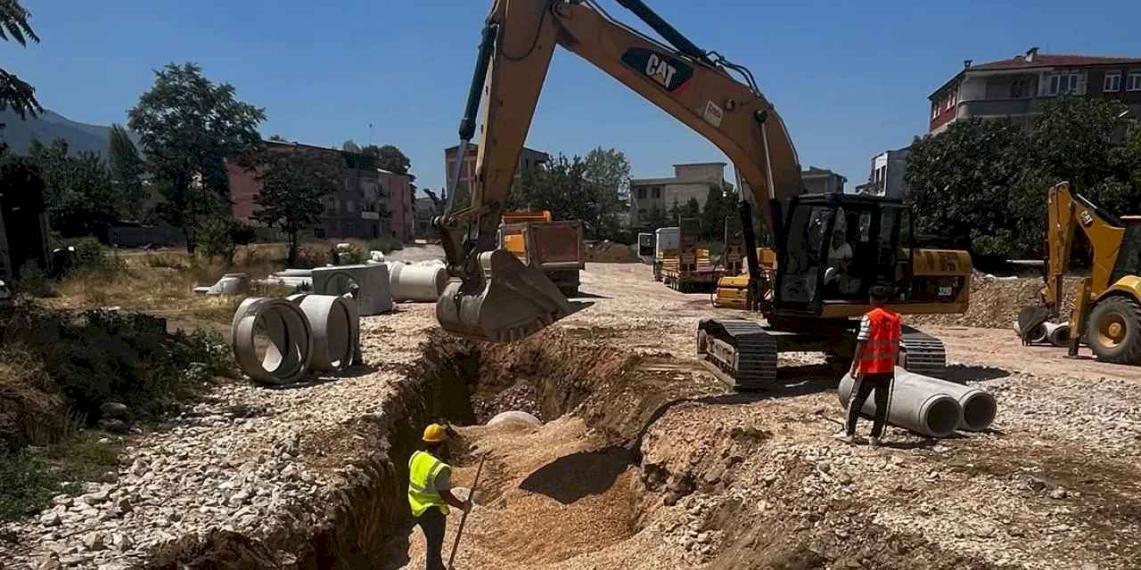 Bursa Büyükşehir'den Yıldırım'a sağlıklı alt yapı