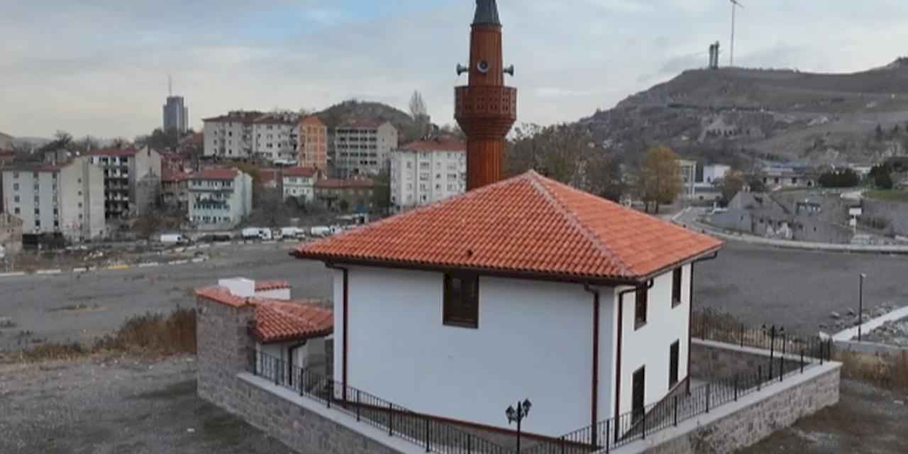 Ankara Büyükşehir'den Hamidiye Camii'ne dokunuş