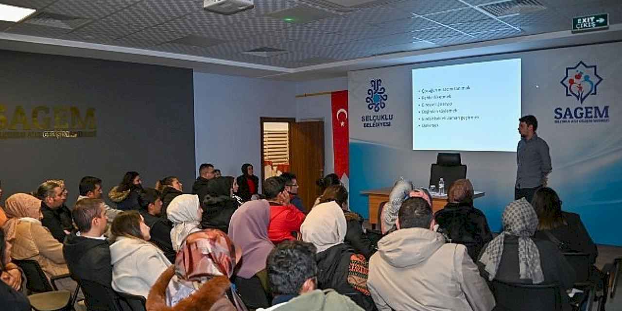 Selçuklu Aile Gelişim Merkezi (SAGEM) tarafından ailelere yönelik olarak 