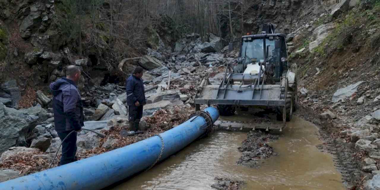 Balıkesir Edremit'te 20 yıllık su sorunu çözüldü