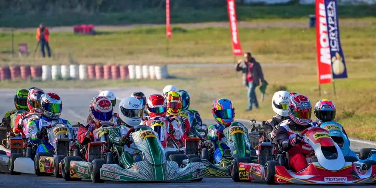 Karting son ayakta büyük çekişme