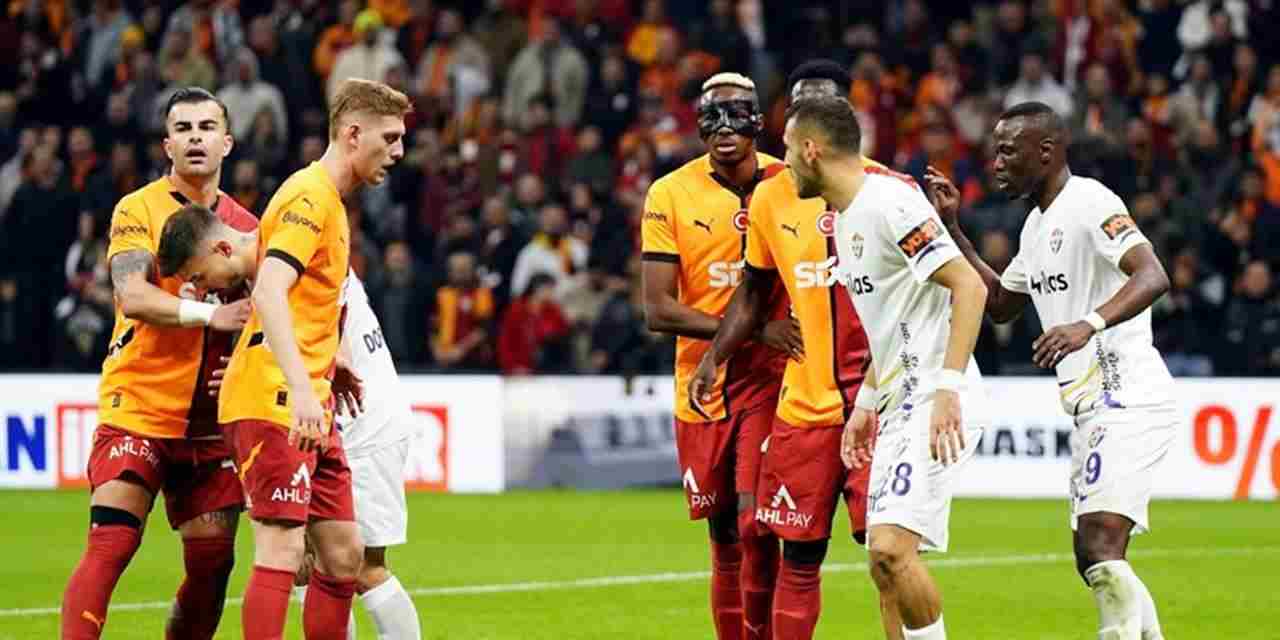 Galatasaray 2-2 ikas Eyüpspor (Maç Sonucu) Aslana Eyüpspor çelmesi!