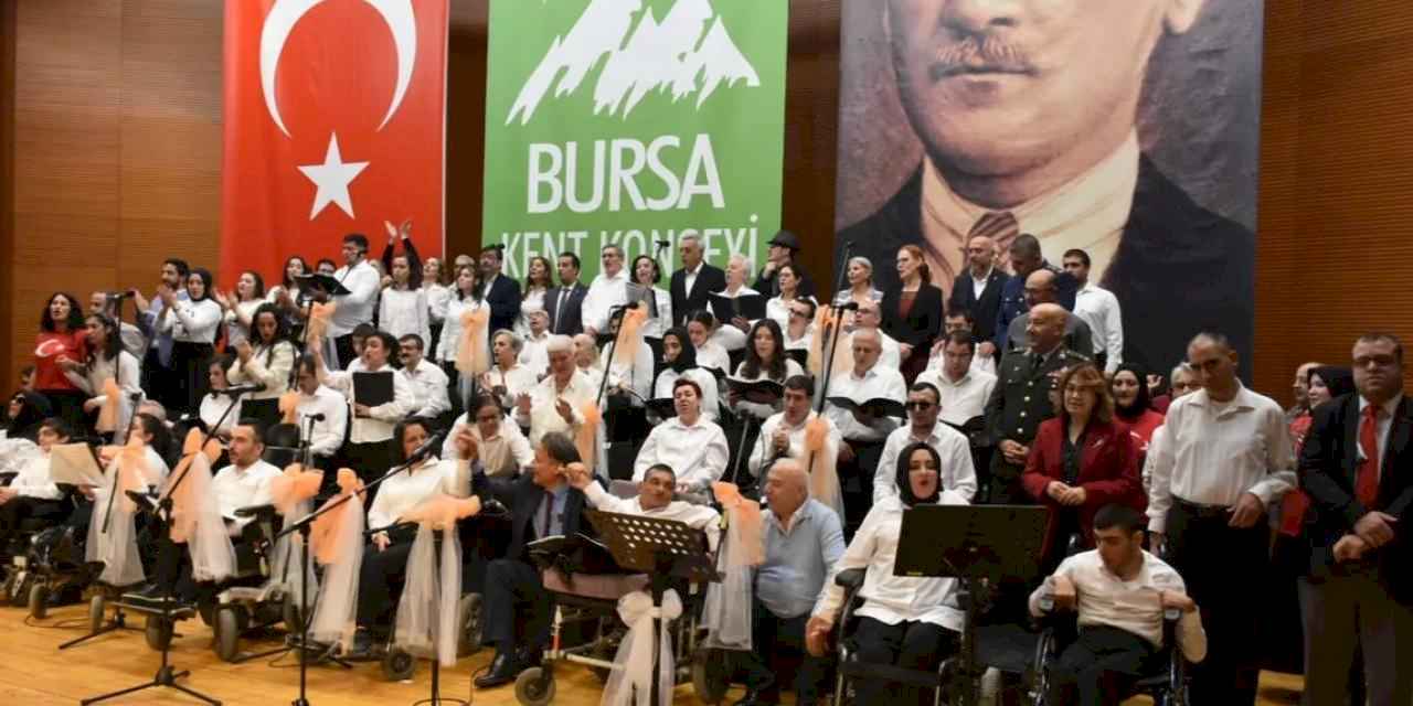 Bursa Kent Konseyi engellilere moral oldu