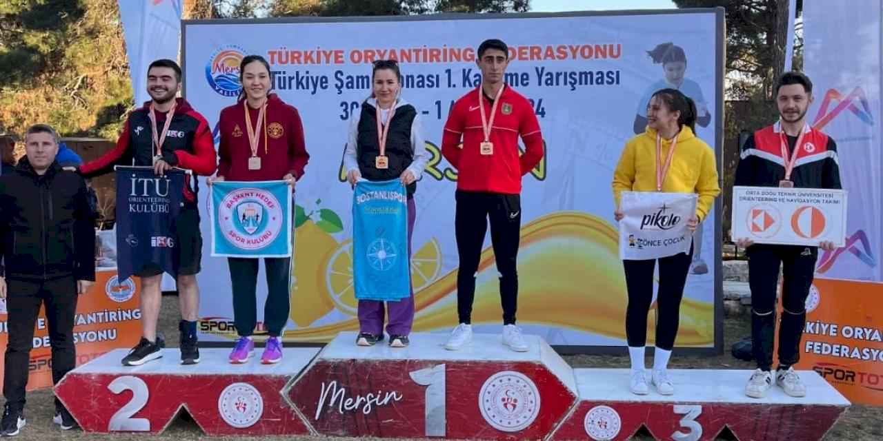 Oryantiringe Bostanlıspor damgası