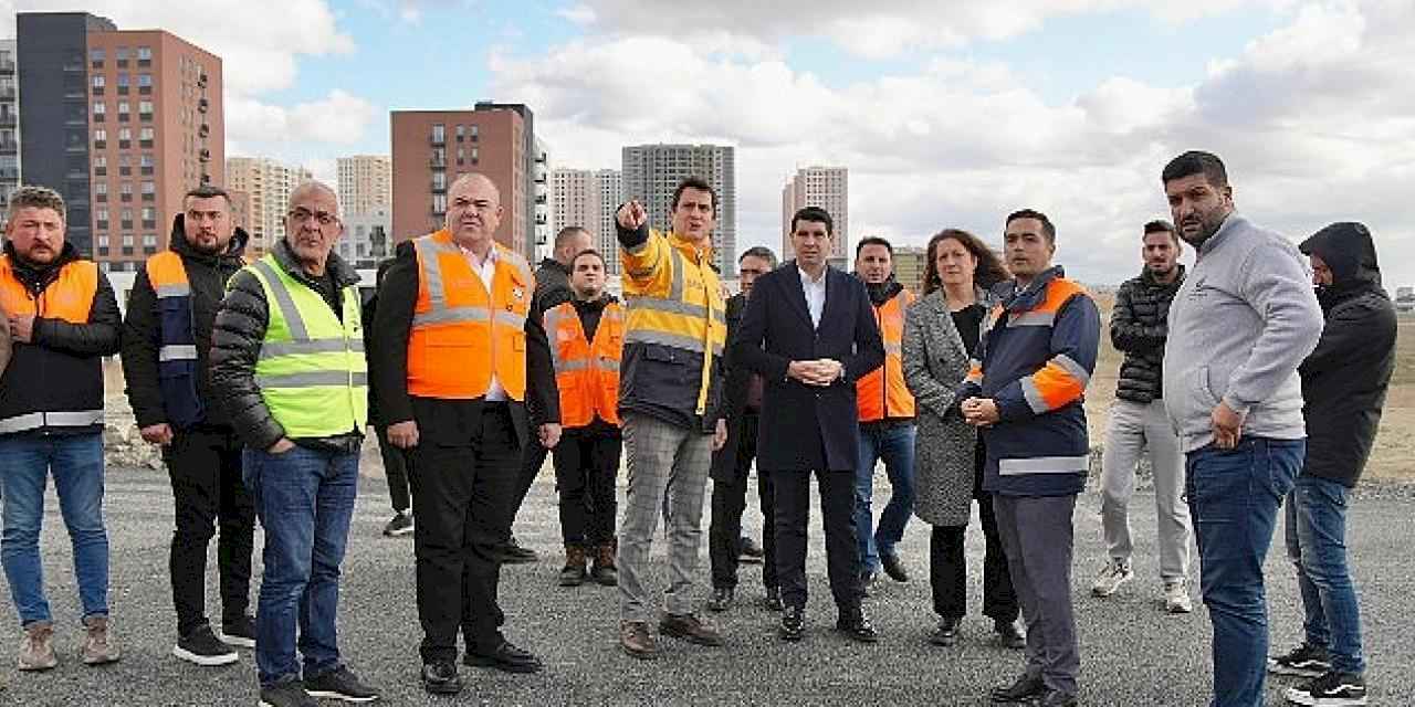 Avcılar'ın İlk Bisiklet Yolu Tahtakale'de Yapılıyor