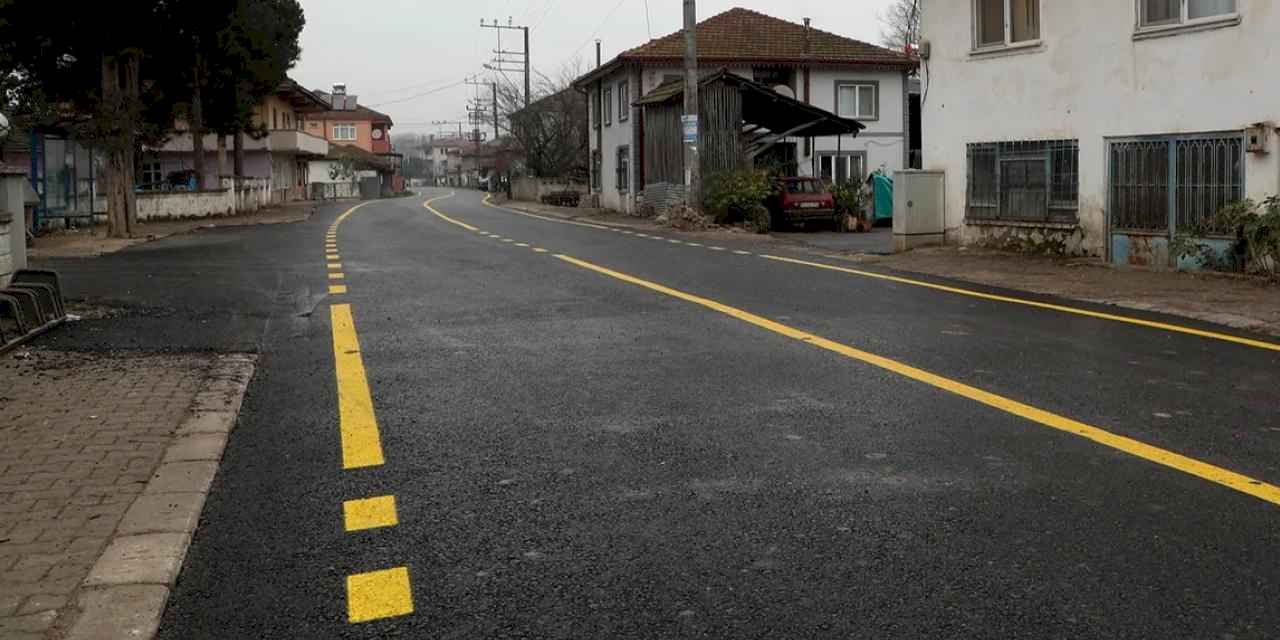 Sakarya'da Akçakamış’ın kalbine giden yolu tablo gibi işlendi