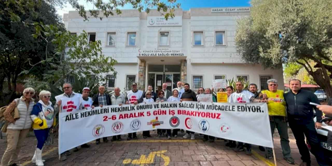 Aile hekimleri Bodrum’da yeni yönetmeliğe tepki gösterdi