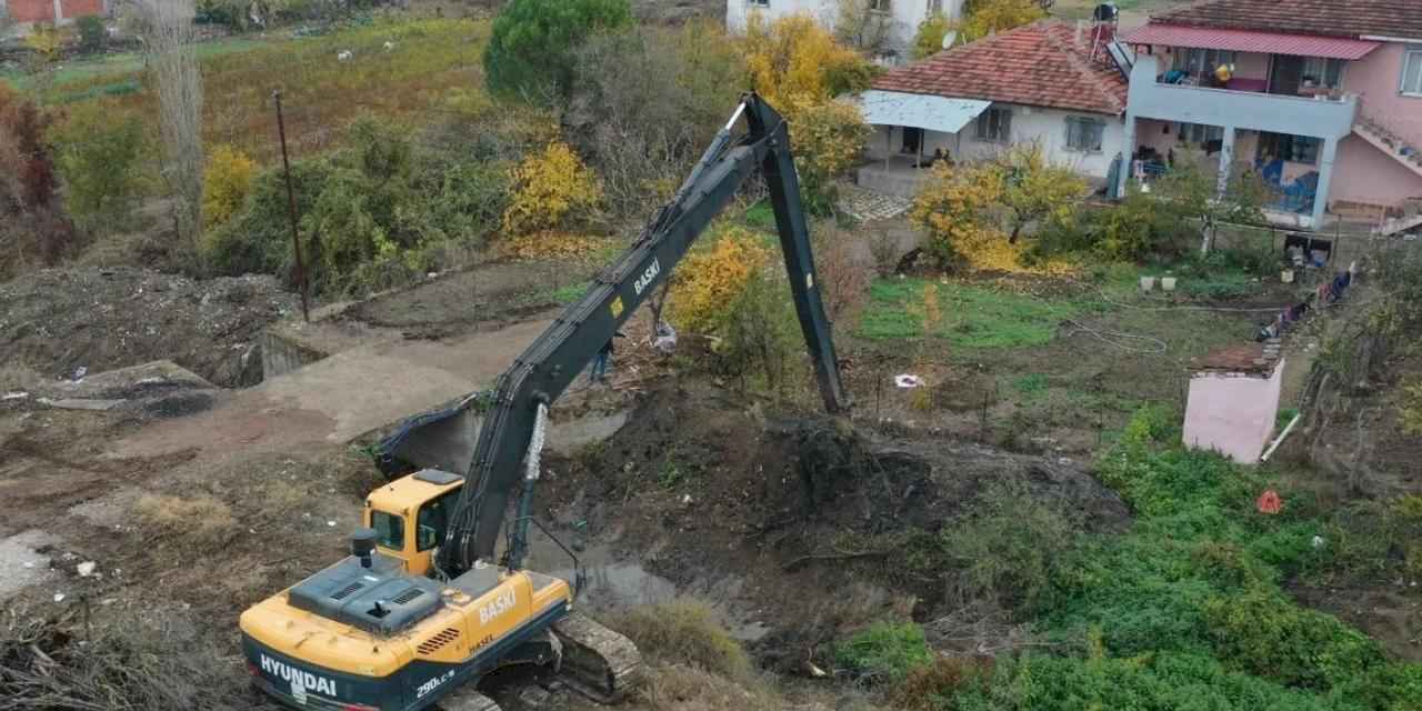 Balıkesir’de dere yatakları temizleniyor