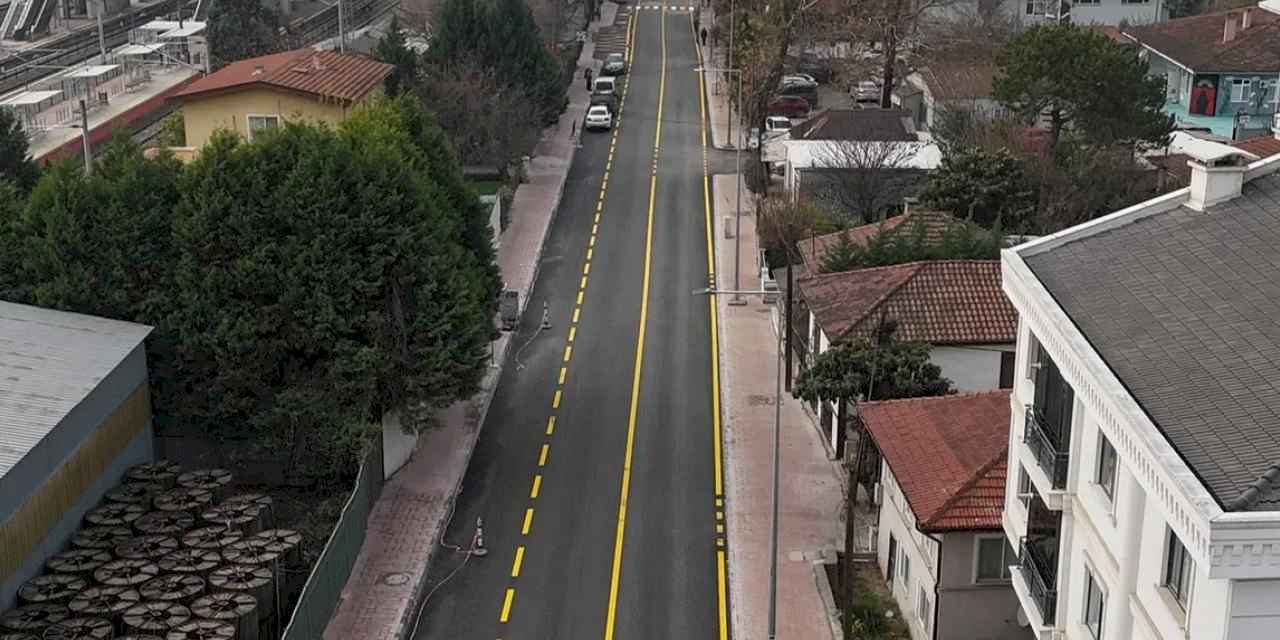 Sakarya'da Arifiye Zübeyde Hanım Caddesi yenilendi