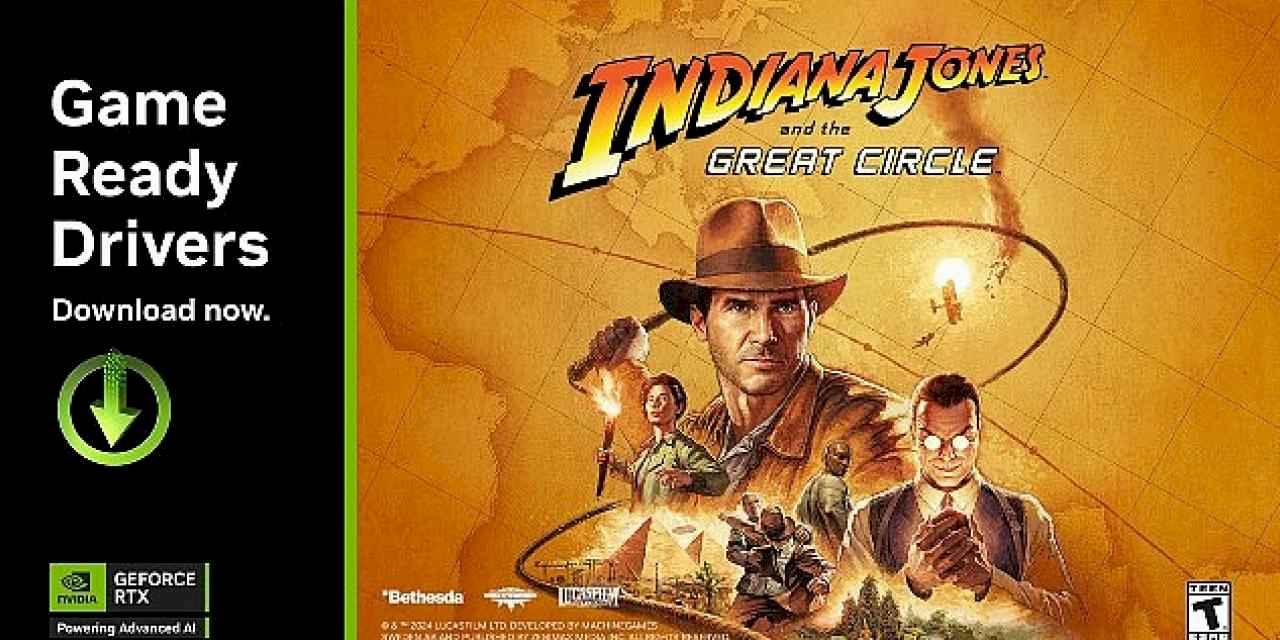 Indiana Jones and the Great Circle™ DLSS 3 ile Duyuruldu Yeni GeForce Game Ready Sürücüsü ve NVIDIA Reflex Teknolojisi Daha Fazla Oyuna Geliyor!