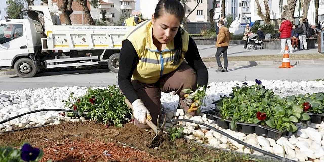 Aydın Büyükşehir'in turizm bölgelerindeki çalışmaları kış aylarında da devam ediyor