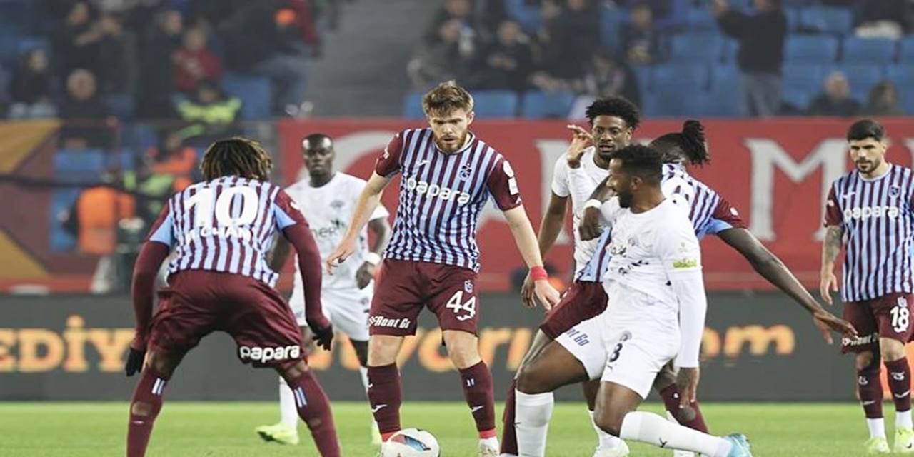 Trabzonspor 2-2 Kasımpaşa (Maç Sonucu) Fırtına evinde K.Paşa'ya puan verdi!