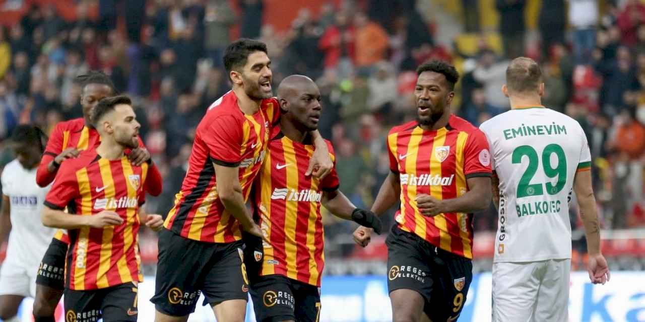 Kayserispor 2-0 Alanyaspor (Maç Sonucu) Kayseri evinde rahat kazandı!