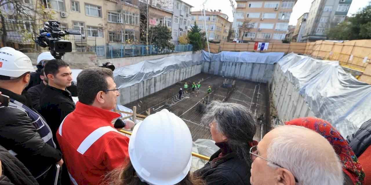 İstanbul Fatih'teki dönüşüme 68 ton demirli temel