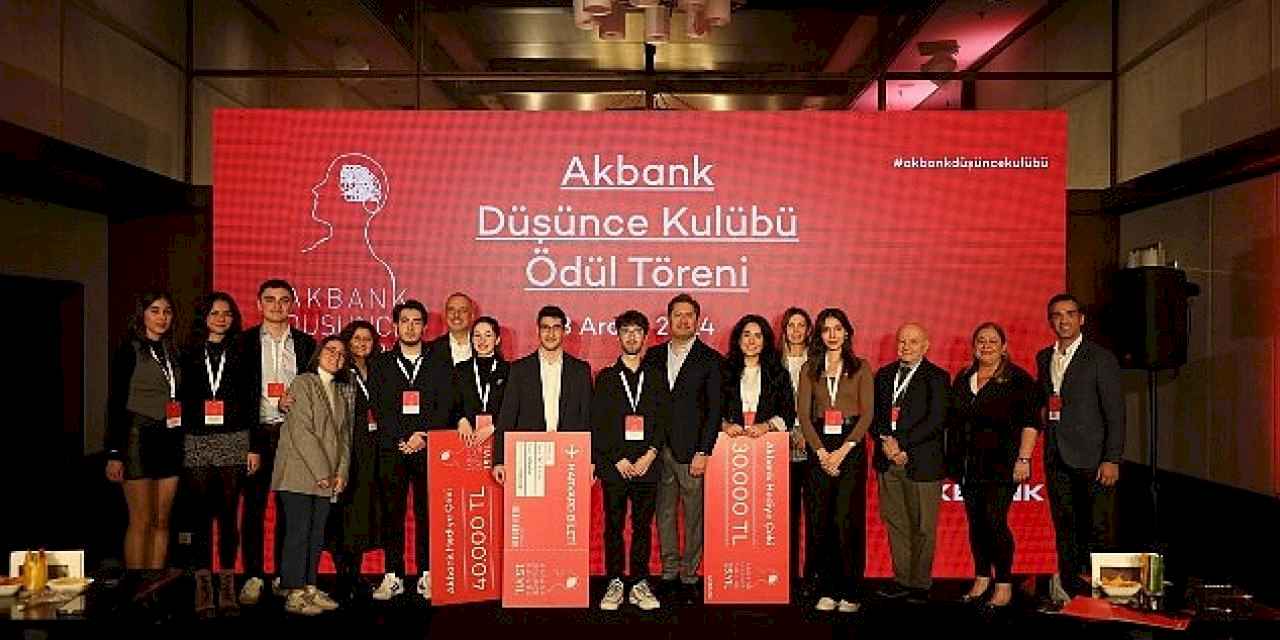 Akbank Düşünce Kulübü 15 Yıldır Yaratıcı Fikirleri Özgün Projelere Dönüştürüyor