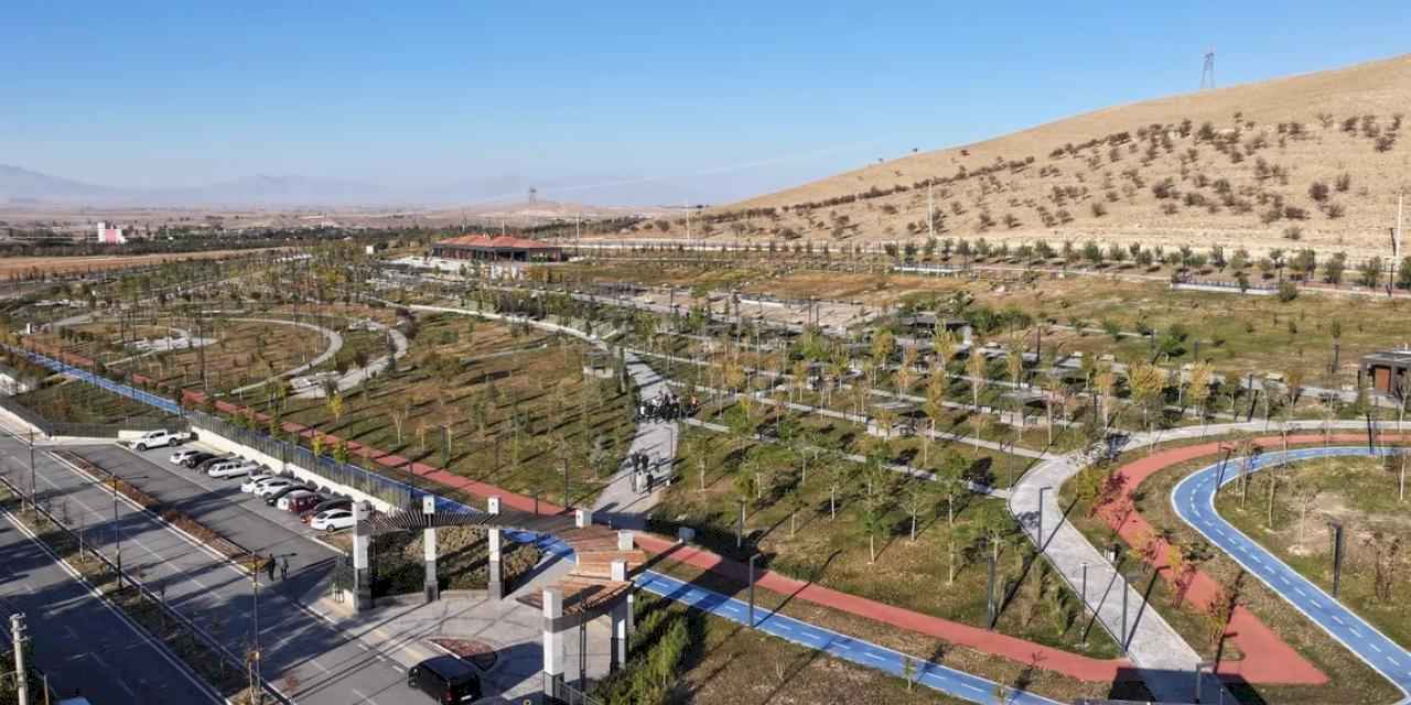 Konya'nın en büyük Millet Bahçesi Ereğli'de hayata geçti