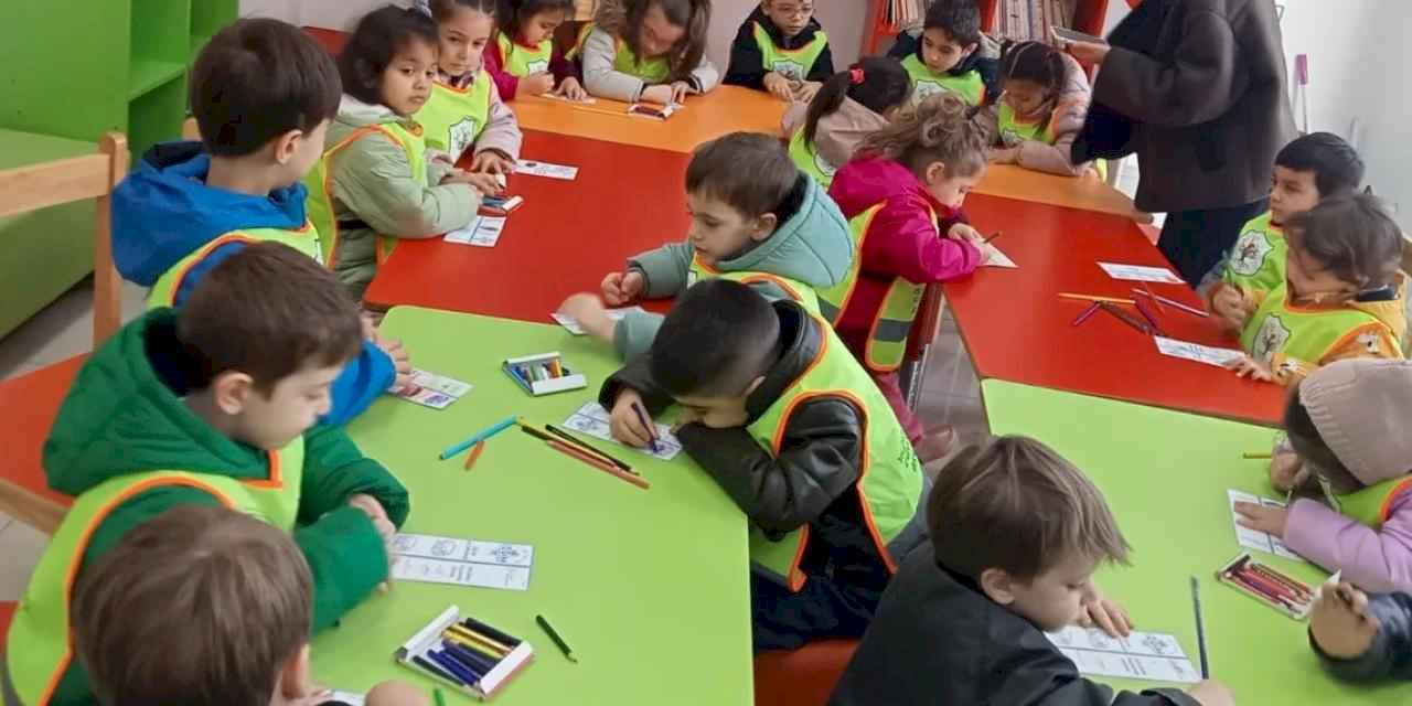 İZGİM, Yıldızlar Akademisi Gündüz Bakımevi’nin miniklerini ağırladı