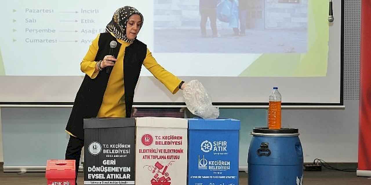 Dersimiz çevre bilinci ve geri dönüşüm