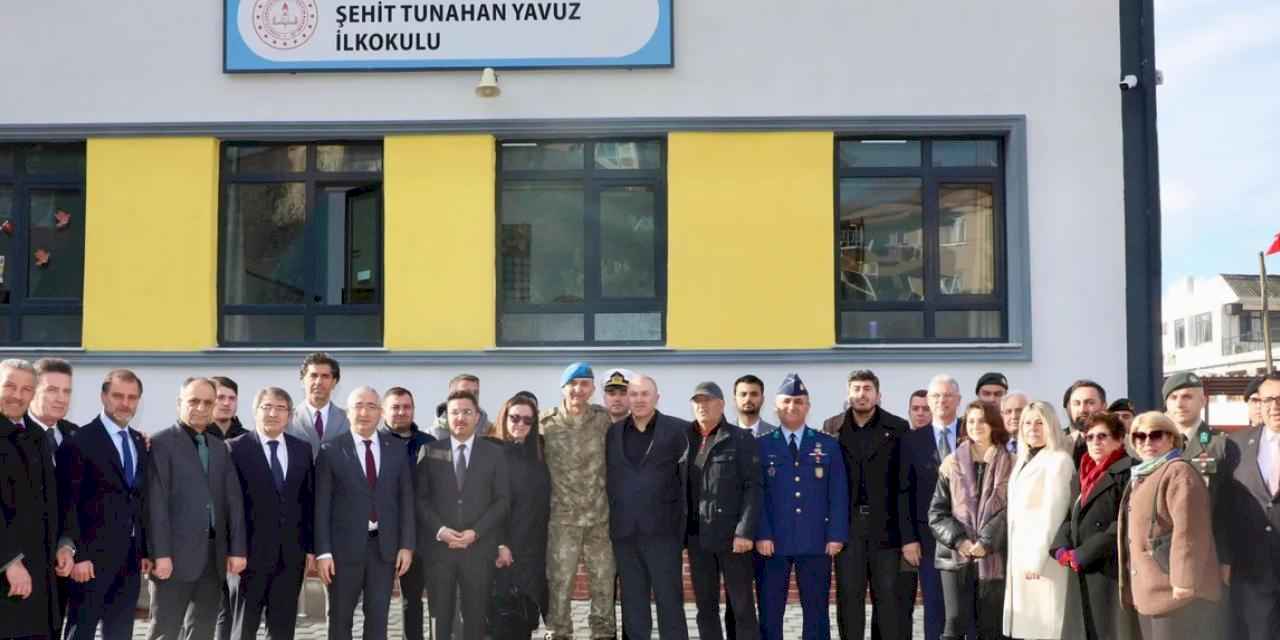 Mudanyalı şehit Tunahan Yavuz'a çifte vefa