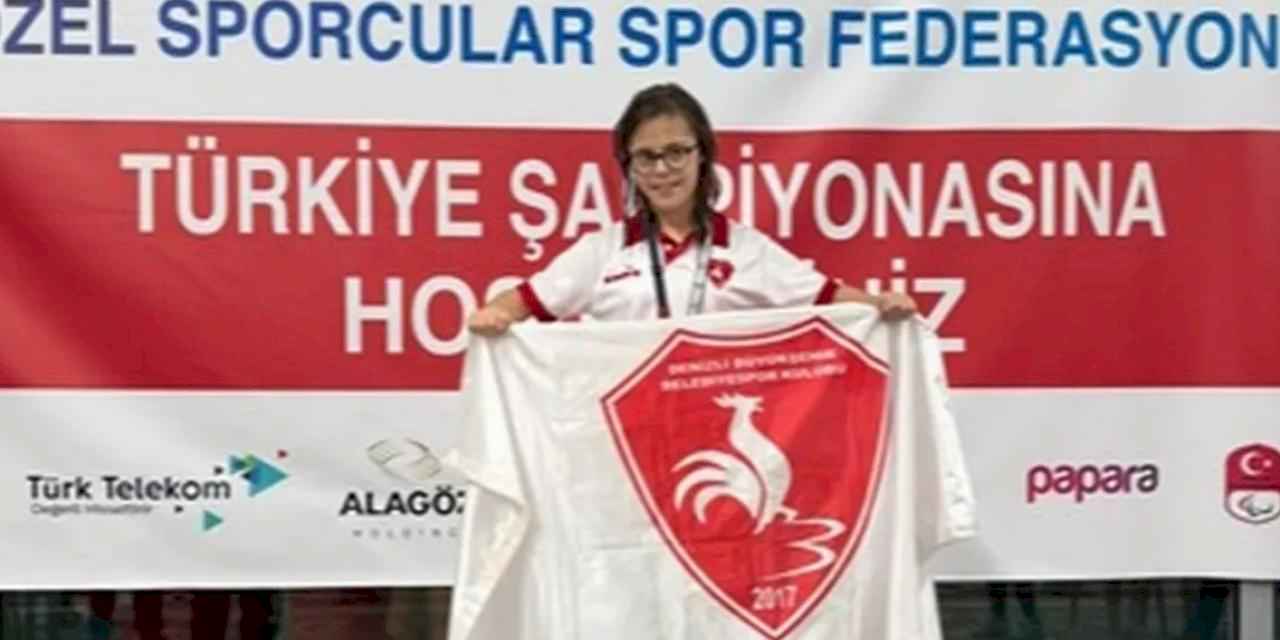 Denizlili özel sporculardan gururlandıran başarı