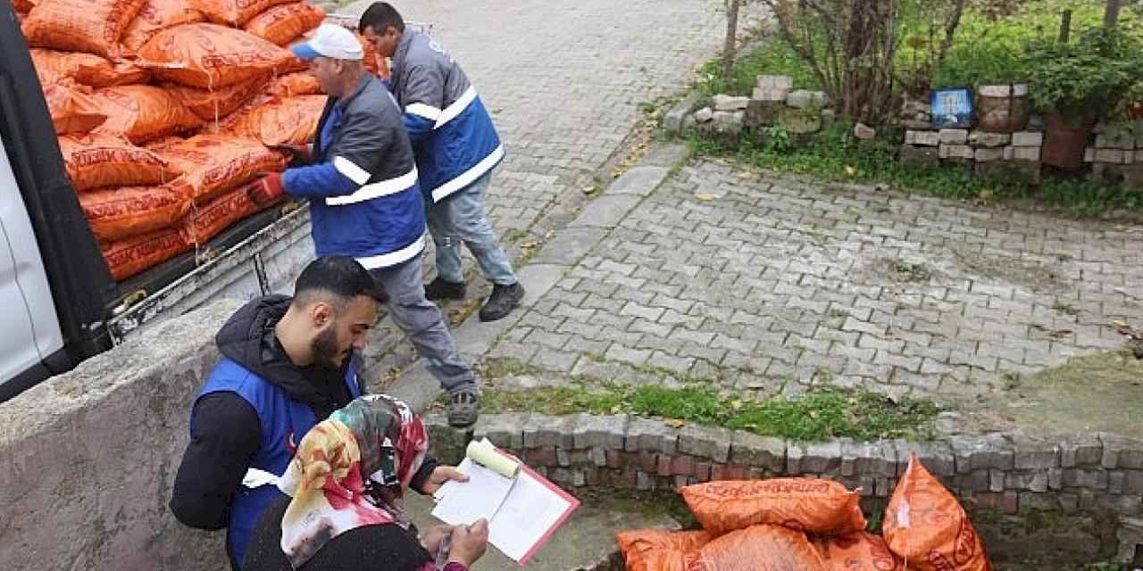 Canik Belediyesi'nden Isınma Desteği