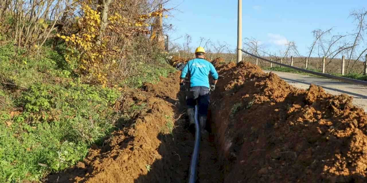 Sakarya'da 3 bin 200 metrelik yeni hat ile Kuyumculu Mahallesi’ne kesintisiz içme suyu