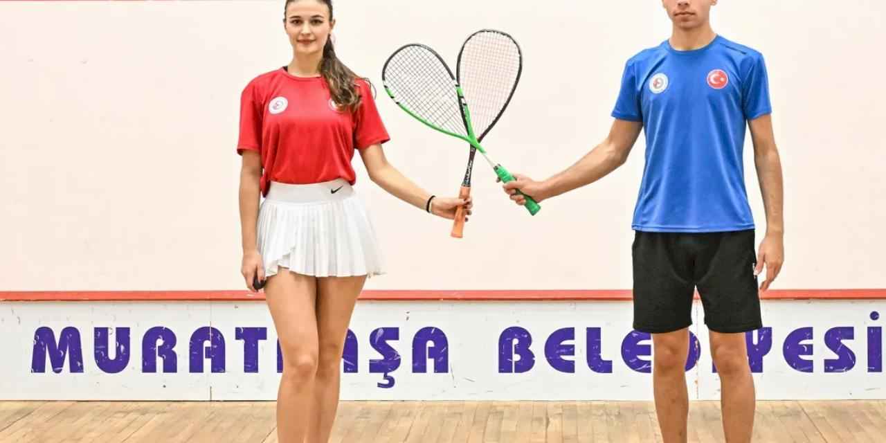 Antalya Muratpaşa’nın squash başarısı