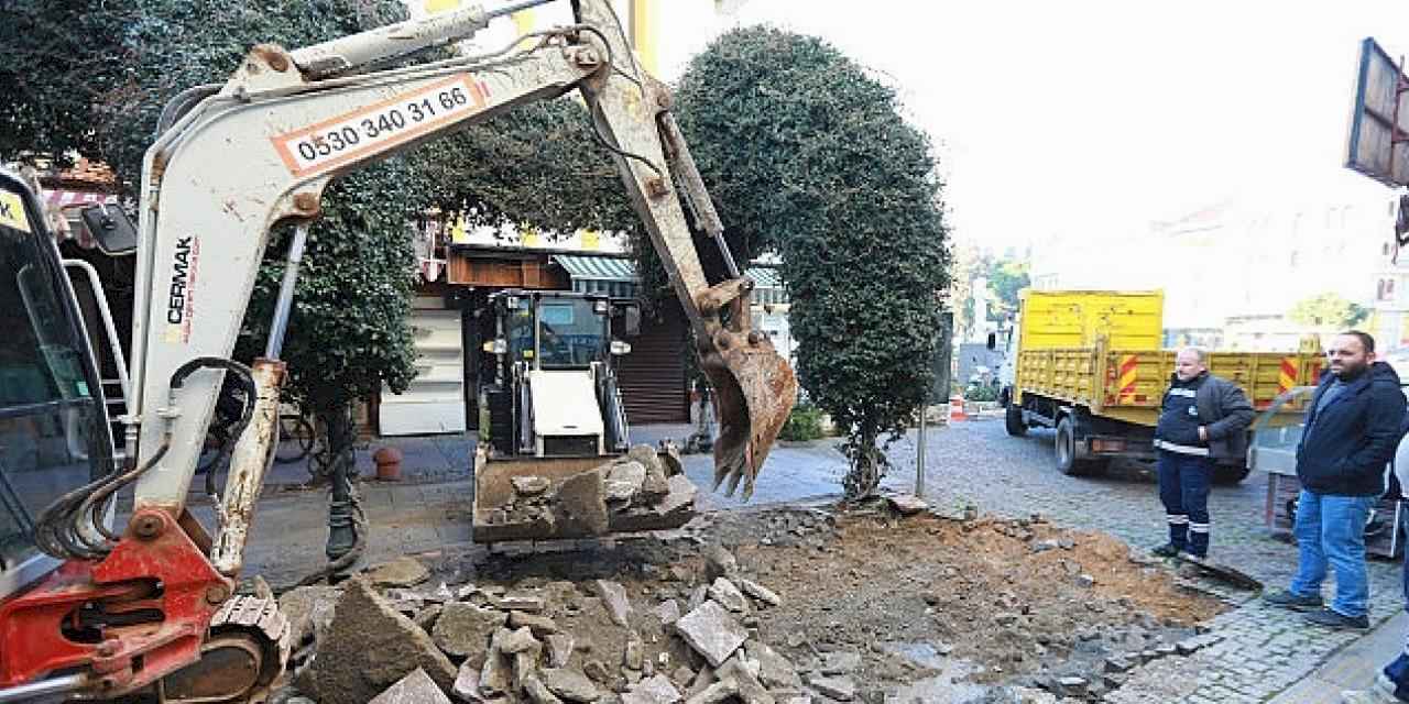 Çarşıda değişim zamanı: Efes Selçuk'ta doğal gaz ve altyapı çalışmaları başladı