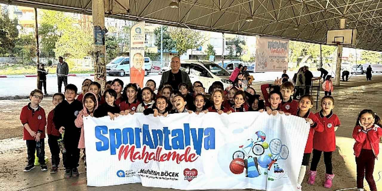 'Spor Antalya Mahallemde' Yenigün'de