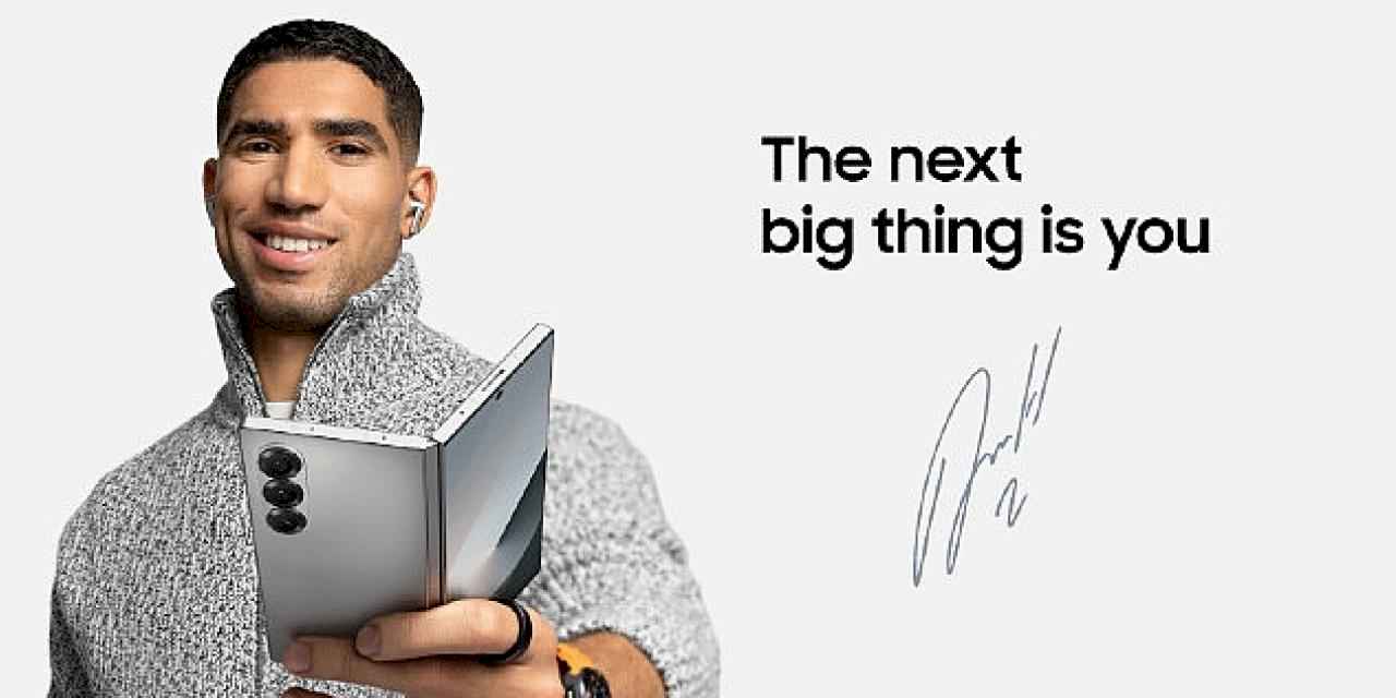 Samsung Galaxy'nin Yenı̇ Marka Elçı̇sı̇ Ünlü Futbolcu Achraf Hakimi Oldu