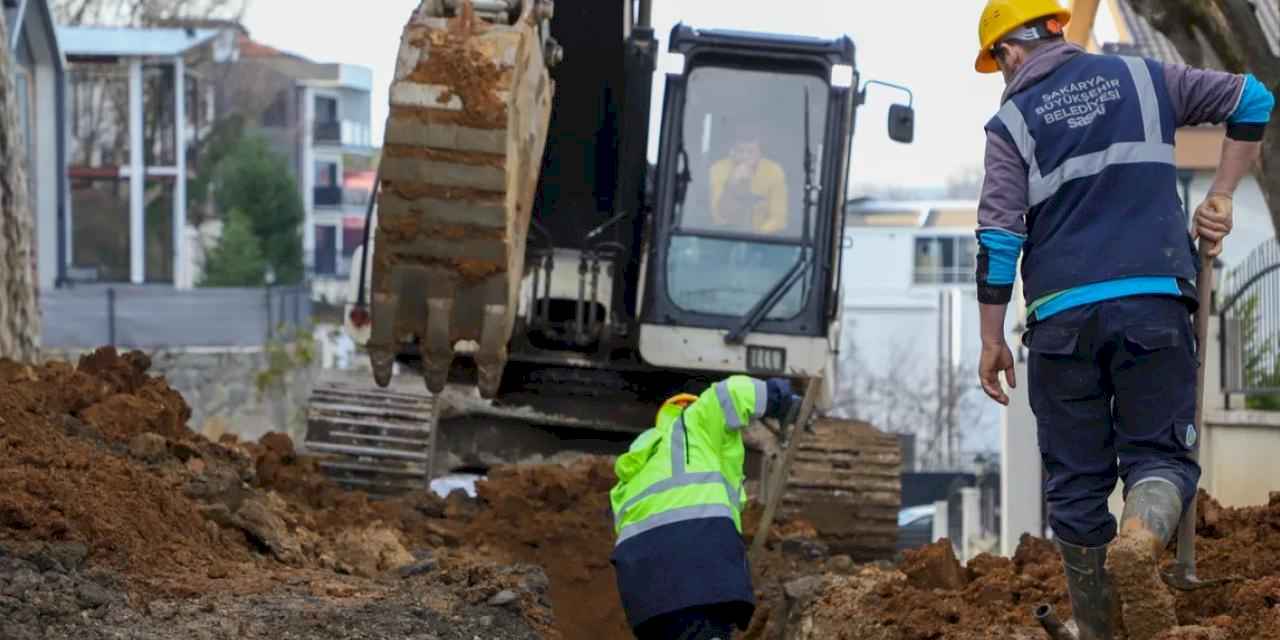 Sakarya'da Göl Mahallesi’nin atık su geleceği yeni hat ile güvence altına alınıyor