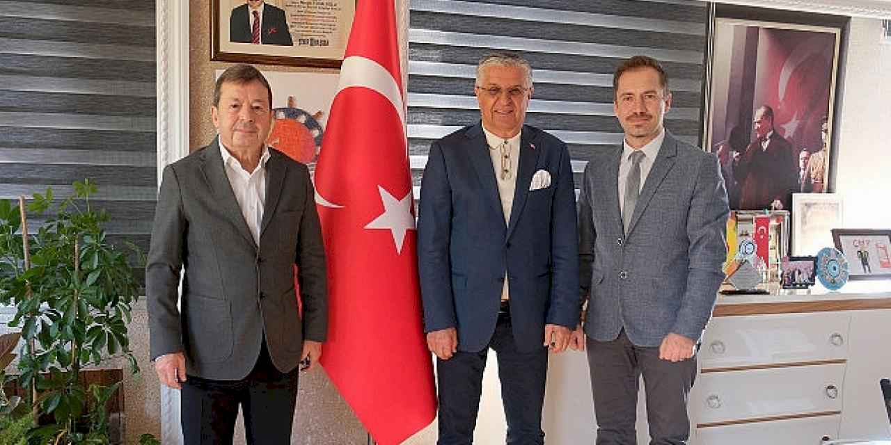 TÜRÇEV'den Başkan Topaloğlu'na ziyaret