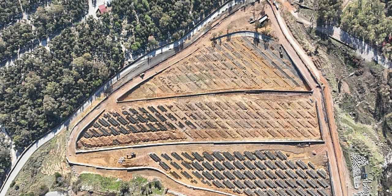 Örnekköy'e çift katlı mezarlık geliyor