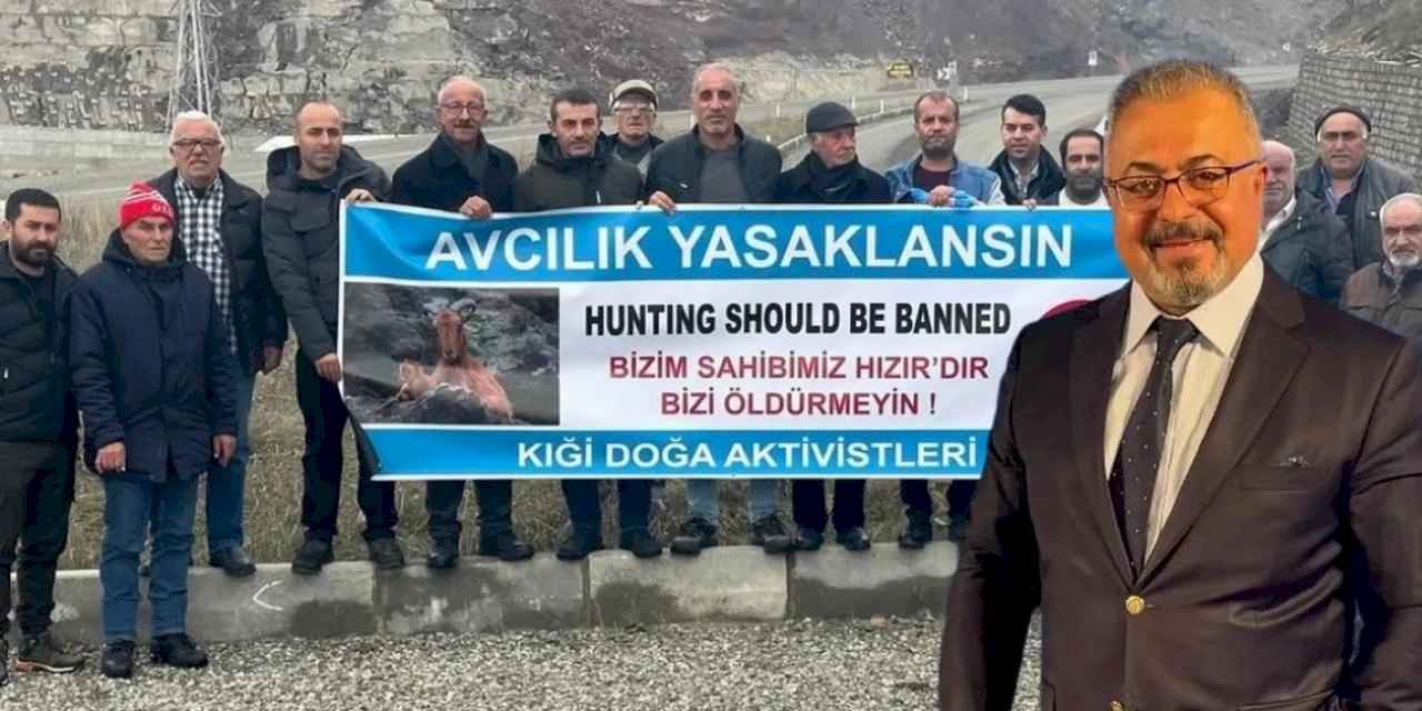 Bingöl Kiğı’da doğa aktivistlerinden avcılığa tepki!