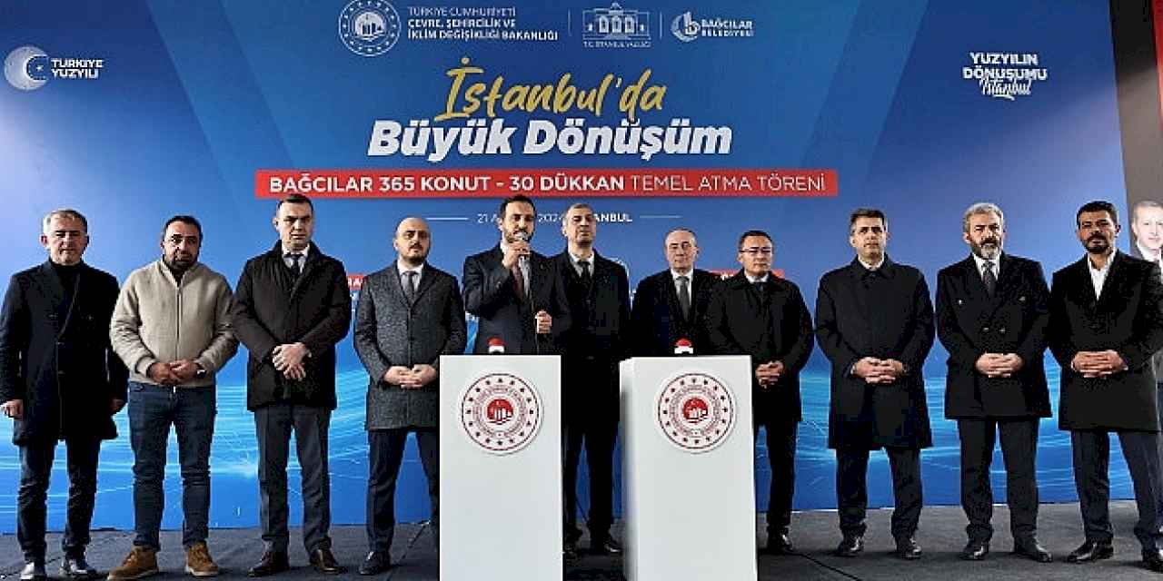 Bağcılar'da Ece Sitesi'nin temeli atıldı