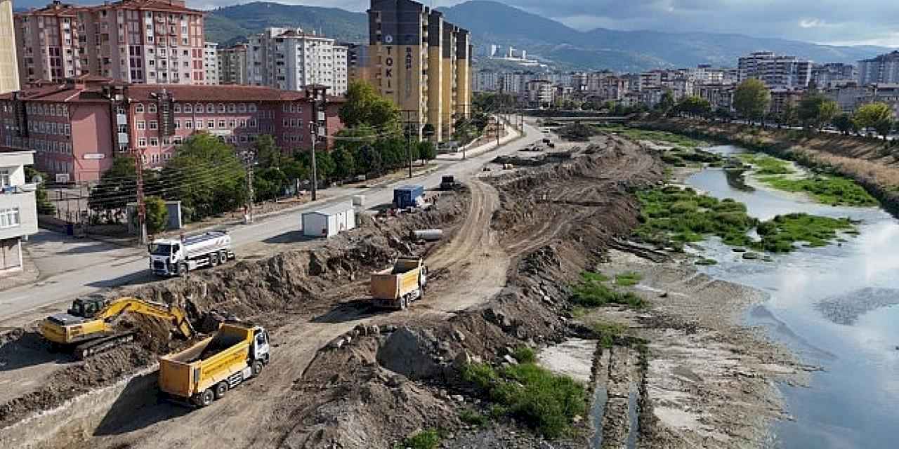 Canik'e Yeni Gerdanlık: Mert Irmağı Islahı Devam Ediyor