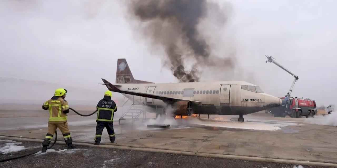 Havaalanlarının kahramanları: ARFF ekipleri... 481 acil duruma müdahale etti