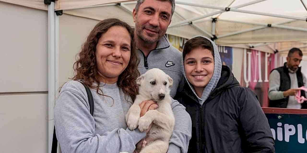 Konak'tan patili dostları sahiplendirme etkinliği: Yeni yıla sıcak yuvalarında girecekler