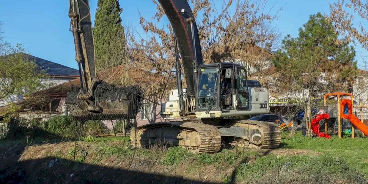 Akçakamış Deresi’nde ıslah çalışmaları tamamlandı