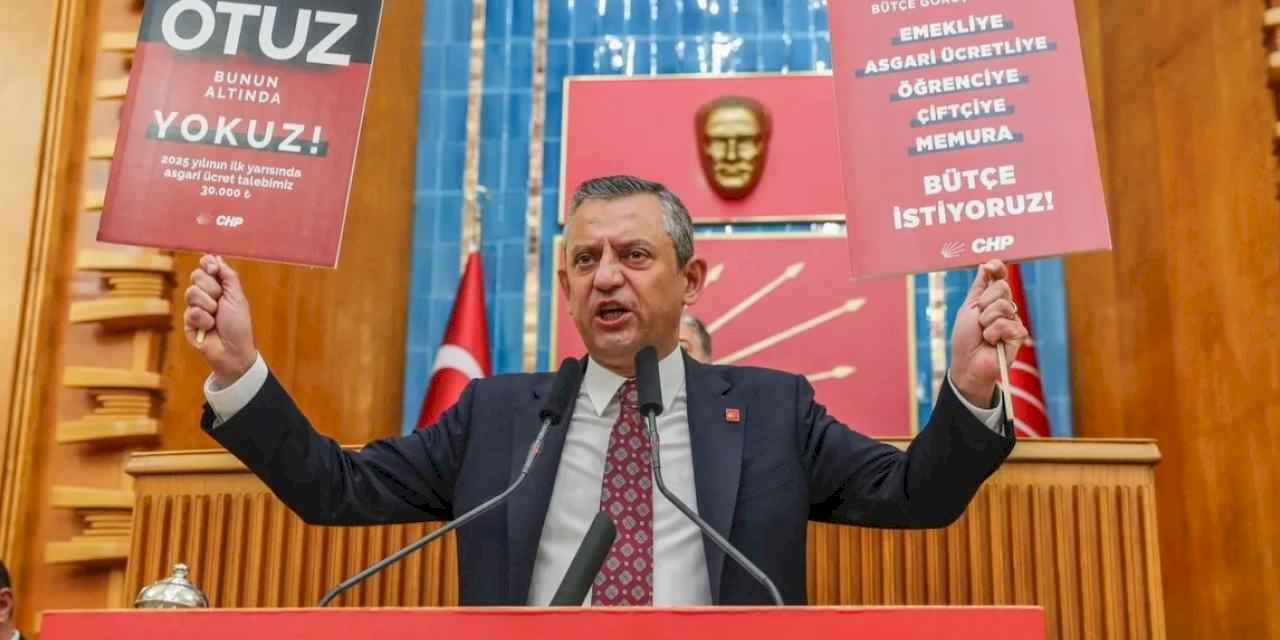 Özgür Özel: Emekçiye hezimeti yaşatarak sefalet ücreti dayatıldı