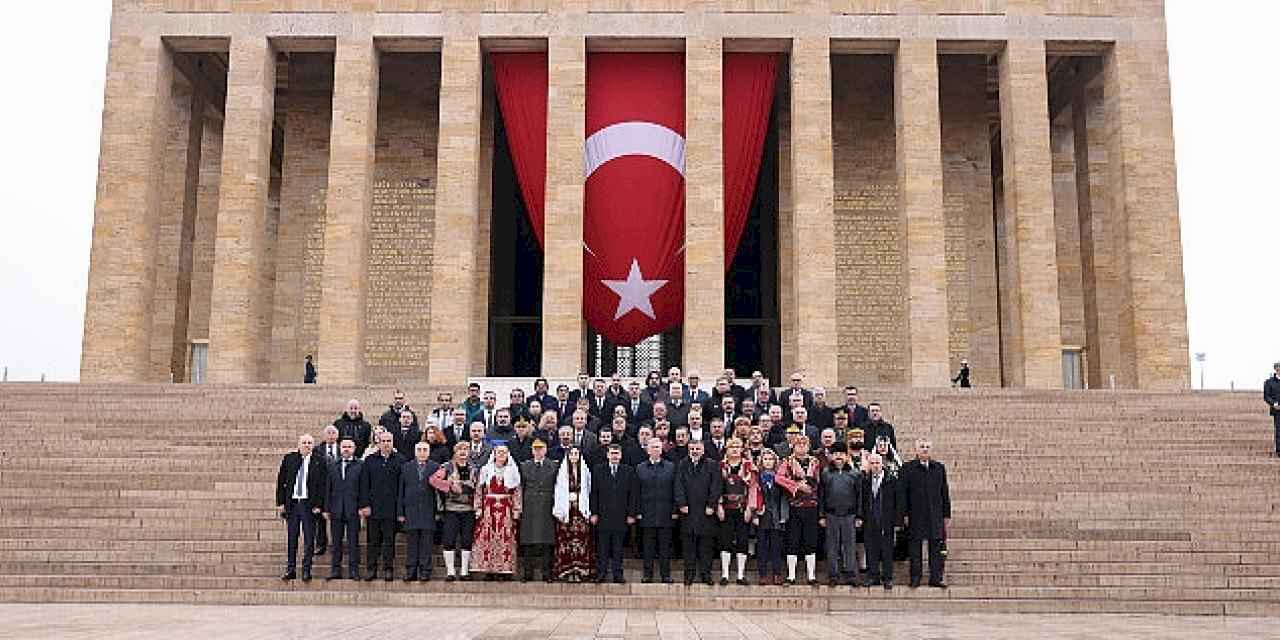 Başkan Güner Atatürk'ün Ankara'ya Gelişi Etkinliklerine Katıldı