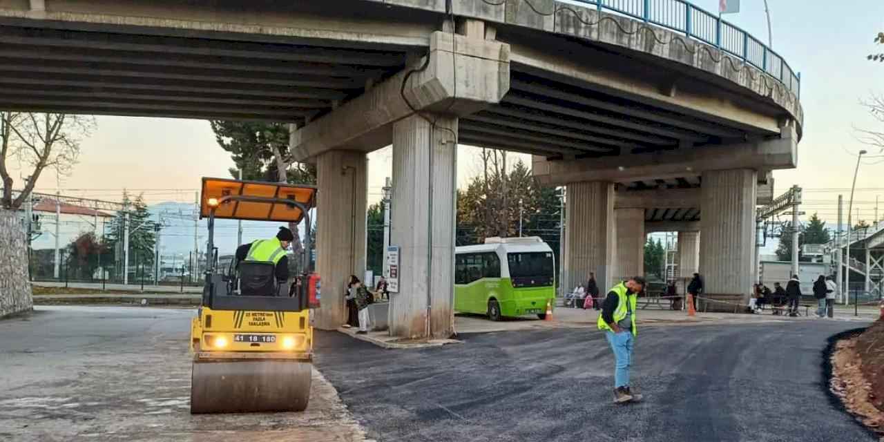 Kocaeli Batı Terminali'ndeki durak alanı genişletildi